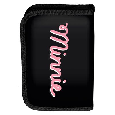 2. Piórnik szkolny PASO x Minnie Mouse czarny bez wyposażenia do szkoły - DM23VV-P001BW