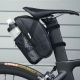 6. Sakwa rowerowa Rockbros C7-1 wodoodporna z montażem pod siodełko 1.5l - czarna