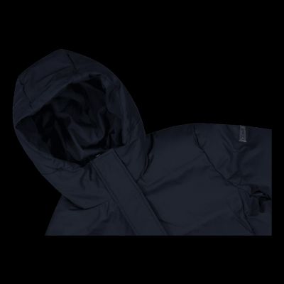 15. Płaszcz na zimę z kapturem damski CMP kurtka ocieplana wodoodporna czarna (34K0096/N950)