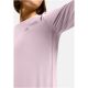 5. Koszulka damska Odlo T-shirt crew neck l/s ZEROWEIGHT CHILL-TEC różowa
