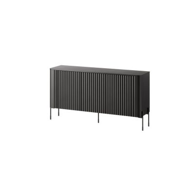 Komoda VERA 150x40x80 czarny mat