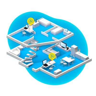 4. FRITZ!Repeater 3000 AX Wzmacniacz sieciowy 2400 Mbit/s Biały