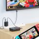 7. Acefast 2w1 ładowarka sieciowa GaN 65W USB Typ C / USB, adapter przejściówka HDMI 4K@60Hz (zestaw z kablem) biały (A17 white)