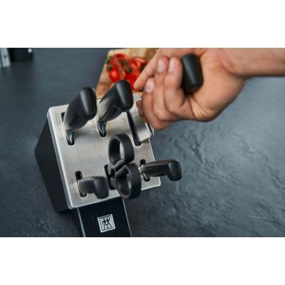 14. Zestaw noży samoostrzących ZWILLING Four Star 35145-007-0 7 elementów czarny