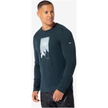 Koszulka z długim rękawem męska SUPER.NATURAL M 2 Pitch LS granatowa