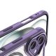 8. Etui silikonowe Leading Series MagSafe do iPhone 16 Plus - fioletowe