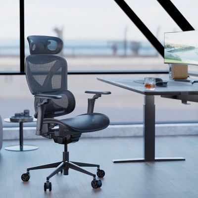 5. ThunderX3 XTC Pro 360 ergonomischer Gaming-Stuhl - schwarz