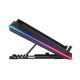 5. CONCEPTRONIC USB-C Laptop-KĂĽhlpad + Handyhalter, RGB, 12V