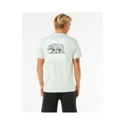 6. Koszulka RIP CURL Desti Animals Tee turkusowy