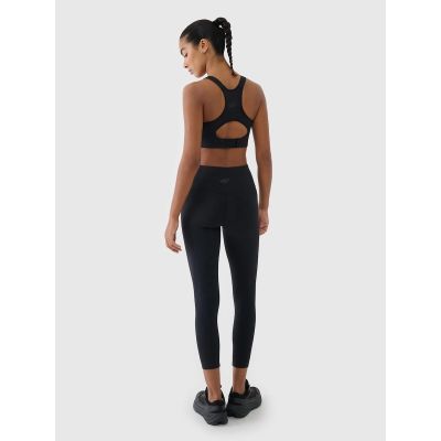 6. Biustonosz treningowy z wysokim wsparciem damski 4F 4FWMM00USBAF216-20S