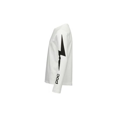 5. Koszulka POC L/S Tee Jr biały