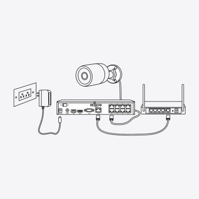 9. Kamera IP do monitoringu Reolink P320 PoE