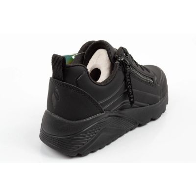 4. Skechers buty sportowe dziecięce Uno Lite czarne modne młodzieżowe
