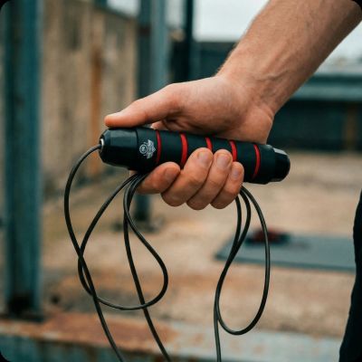 2. Skakanka szybka ze stalową linką SK-56 - DBX BUSHIDO