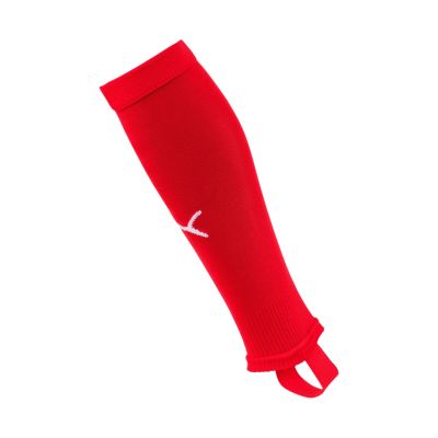 2. Rękawy piłkarskie Puma Team Liga Stirrup czerwone 703439 01