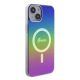 4. Etui Guess IML Iridescent MagSafe na iPhone 15 Plus / 14 Plus 6.7" - multikolor