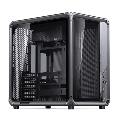 9. Jonsbo X400 Pro PC-Gehäuse, Midi-Tower, ATX, Tempered Glass - grau
