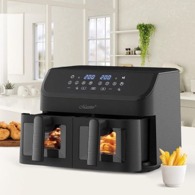 5. Frytownica beztłuszczowa 2000W 2x4,5L MR-758 MAESTRO