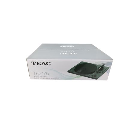 TEAC TN-175-B Gramofon z napędem pasowym Czarny Całkowicie automatyczny