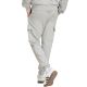 3. Spodnie męskie adidas Essentials Feelcozy Cargo jasnoszare JE3823