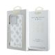 8. Etui Guess Peony Script Logo MagSafe na iPhone 16 Pro - białe