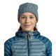 3. Buff Knitted Fleece Caryn Beanie 13674377010 Zielone One size