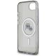 7. Etui Karl Lagerfeld IML Metal Karl & Choupette Heads MagSafe na iPhone 16e - czarne