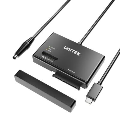8. Unitek Mostek USB-C na dyski SATA i M.2 MVMe