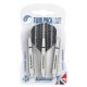 2. Harrows Twin Pack shafty Supergrip + piórka Supergrip (white)
