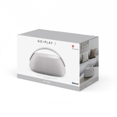 9. Harman/Kardon Go + Play 3 Przenośny głośnik stereo Szary, Srebrny 160 W