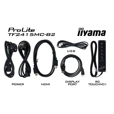 10. Monitor iiyama ProLite TF2215MC-B2, 54.6cm (21.5''), Projected Capacitive, 10 TP, Full HD, czarny