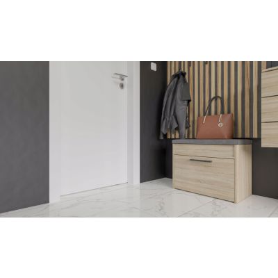 5. Szafka na buty ze schowkiem PARMA MINI 60x35xH49 sonoma