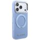4. Etui Karl Lagerfeld Ring Stand 360 Saffiano Classic Logo MagSafe na iPhone 18 Pro Max / 17 Pro Max - jasnoniebieskie