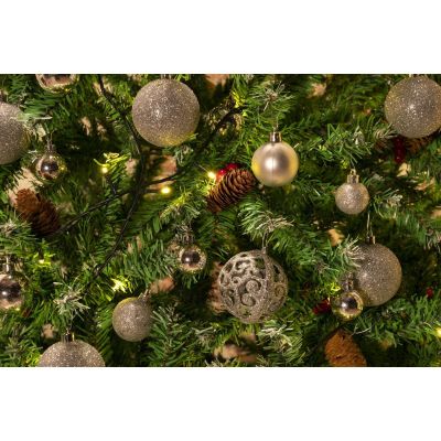 6. ZESTAW 100 BOMBEK SREBRNY