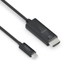 PureLink IS2201-010 adapter kablowy 1 m USB Type-C HDMI Czarny