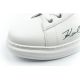 6. Karl Lagerfeld buty męskie sneakersy Kapri skóra naturalna białe