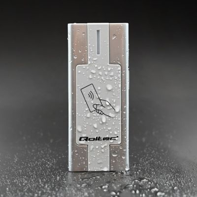 3. QOLTEC CZYTNIK KART I BRELOKÓW ZBLIŻENIOWY RFID | METALOWA OBUDOWA