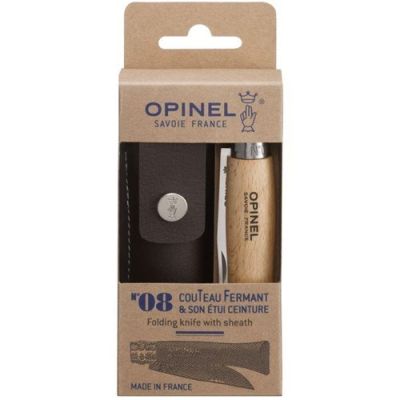 5. Opinel N°08 Camper/scout Drewno
