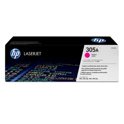2. Toner HP czerwony HP 305A, HP305A=CE413A, 2600 str.