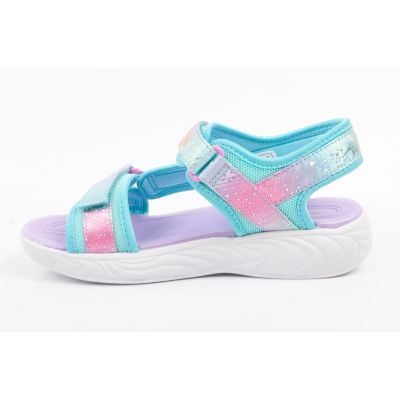 3. Skechers buty dziecięce sandałki Unicorn Dreams dla dziewczynki led