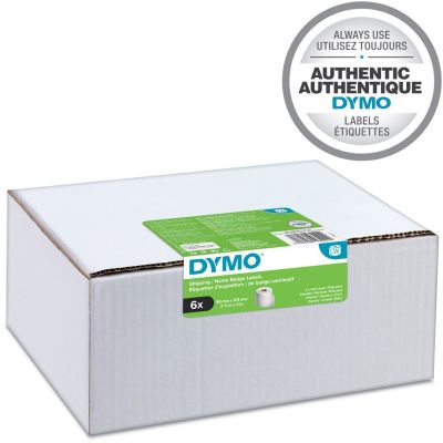 6. DYMO LW-RĂĽcksendeetiketten Vorteilspack 54x101mm 24Rl 500Stk