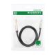 5. Kabel Ugreen AV127 10628 audio TRS mini jack 3,5mm / jack 6,35mm 2m - szary