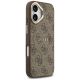 4. Etui Guess 4G PU Classic Logo MagSafe na iPhone 17 - brązowe