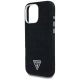 6. Etui Guess Denim Triangle Logo MagSafe na iPhone 16 Pro - czarne