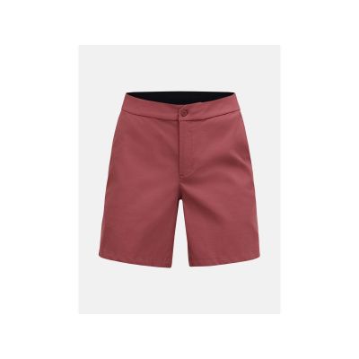 Szorty damskie PEAK PERFORMANCE W Player Shorts kolor czerwony