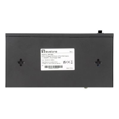 5. Przełącznik LevelOne GB PoE 9-portowy 120 W 10 Gb/s