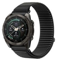 Pasek Tech-Protect NylonLoop na Garmin Fenix 5X / 5X Plus / 6X / 6X Pro / 7X / 8 / 8 Pro / 9 / 9 Pro (51 mm) - czarny