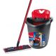 10. Mop płaski Vileda Ultramax Box z zestawem kuchennym | rękawiczki Universal 1 para+ściereczka Actifibre Pro kuchenna 1szt.