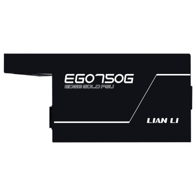 6. Zasilacz Lian Li EDGE EG750 80 PLUS Gold Netzteil, PCIe 5.1, ATX 3.1 - 750 Watt, schwarz