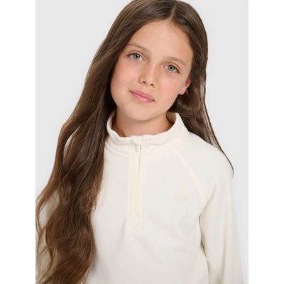 5. Bielizna termiczna polarowa (góra) dziewczęca 4F 4FJRAW25UFLEF070-11S